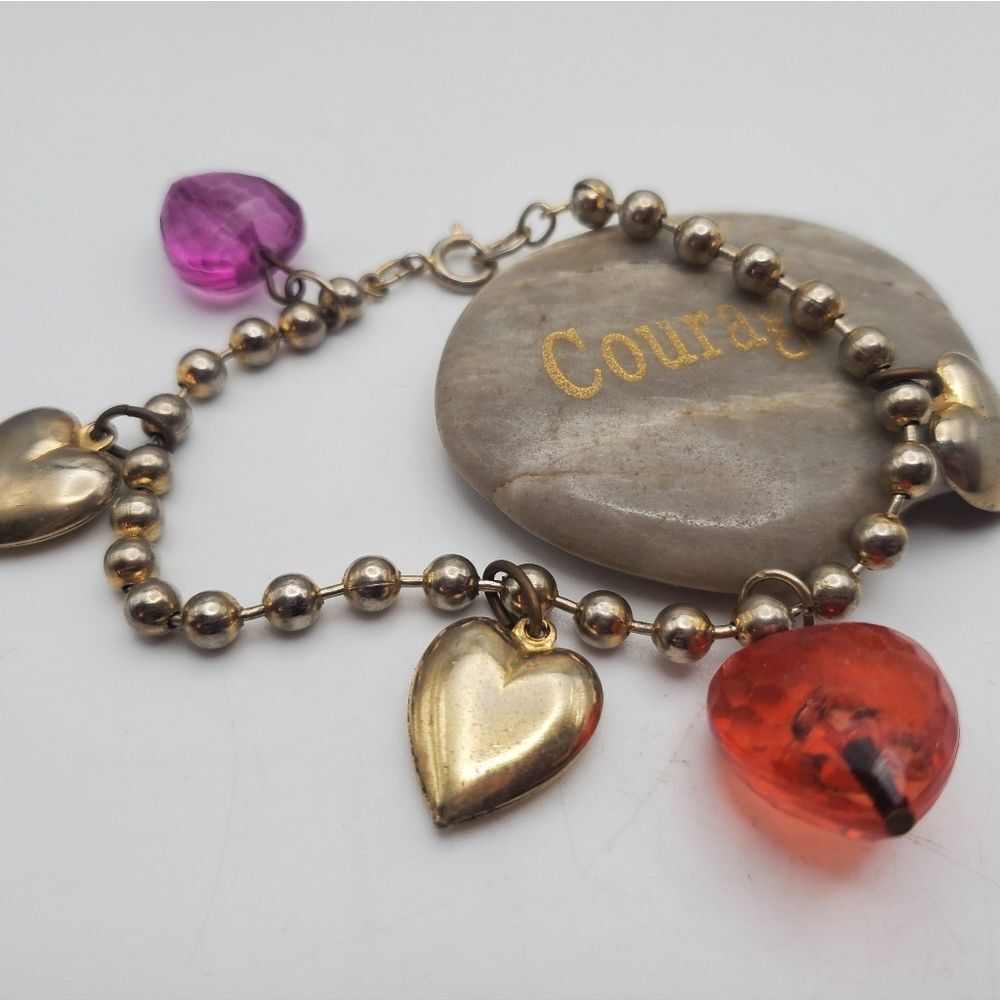 Esmerelda Gypsy heart‎ dangle bracelet